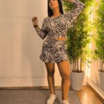 Conjunto Zebra Saia e blusa