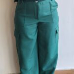 Calça alfaiataria Cargo Verde