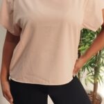 Blusa Basica gola redonda Rosa