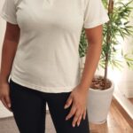 Camiseta Polo Feminina Off White