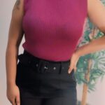 Blusa garrafinha tricot Canelada